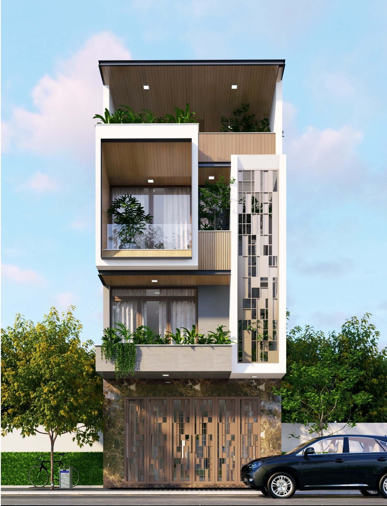 Dự án nhà phố hiện đại KĐT VCN Phước Hải